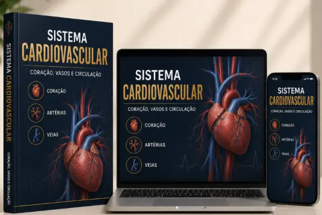 Mockup do bônus: Sistema Cardiovascular